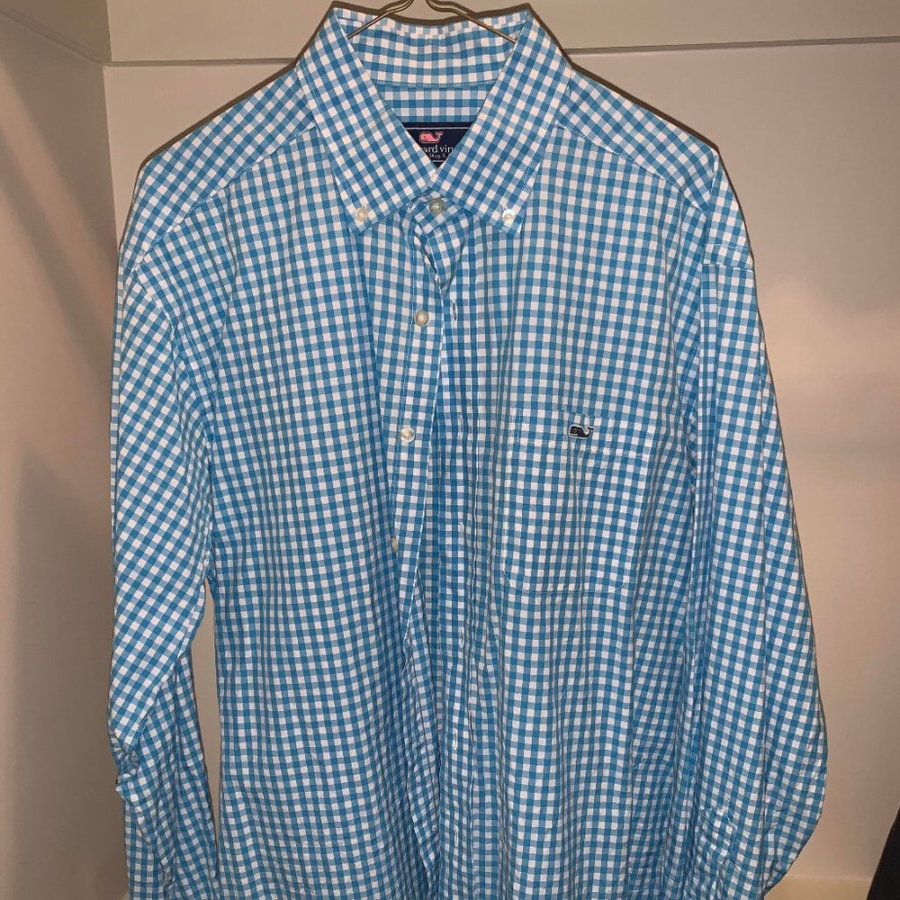 Vineyard Vines Long-Sleeve Button-Down Dress Shirt